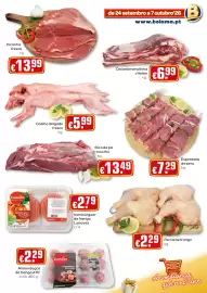 Folheto Bolama Página 3: Perna de frango €2,29, Picanha fresca €13,99