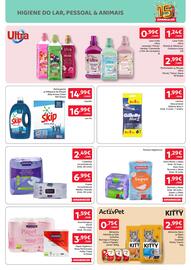 Folheto Amanhecer semana 39 Página 10: Detergente p/Máquina de Roupa Skip Active Clean €14,99