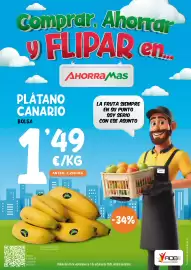 Folleto AhorraMas Página 1: AhorraMas plátano canario €1,49