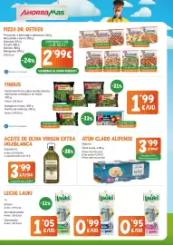Folleto AhorraMas Página 5: Alipende atún claro natural €3,99, Lauki leche €1,05