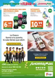 Folleto AhorraMas Página 8: Detergente líquido ariel €10,99, Lenor perlas perfumadas para ropa unstoppables €6,49