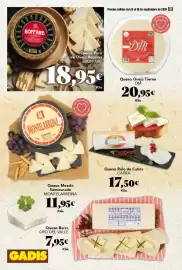 Folleto Gadis semana 39 Página 10: Montelarreina queso mezcla semicurado €11,95, DM Queso Oveja Tierno €20,95