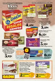 Folleto Gadis semana 39 Página 18: Huesitos Mini €3,35, Chocolate Puro VALOR €3,92