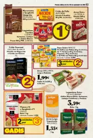 Folleto Gadis semana 39 Página 24: Sopa Sobre MAGGI €2,00, Gallina Blanca caldo gourmet cocido con ibéricos €2,00
