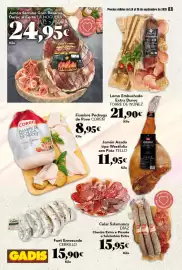 Folleto Gadis semana 39 Página 8: Coren fiambre de pechuga de pavo €8,95, GADIS Fuet Enroscado CERRILLO €15,90
