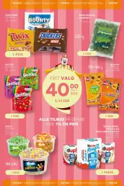 Scandinavian Park reklamblad Sida 15: Trolli €40,00, Kinder riegel ,duplo eller duplo white big pack €40,00