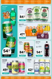 Scandinavian Park reklamblad Sida 16: Ramlösa original €6.249,00, Faxe Kondi €49,99