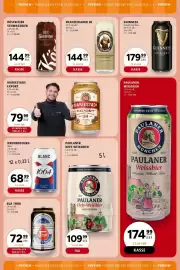 Scandinavian Park reklamblad Sida 19: Guinness draught stout beer €179,99, Köstritzer schwarzbier €144,99