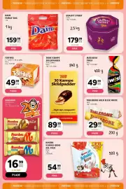 Scandinavian Park reklamblad Sida 8: Toffifee €49,99, Toblerone guld eller white €29,99