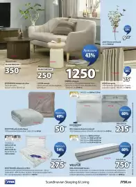 Catalog JYSK Pagină 24: Knutseggen plapumă cu fibre €275,00, Krattfiol pătură din fleece €50,00