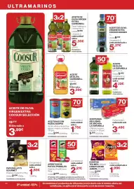 Catálogo Supercor Página 20: La Española aceitunas rellenas de anchoa €3,48, Lay's patatas gourmet €1,93
