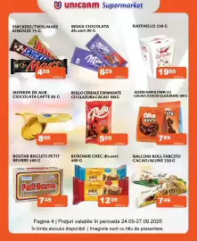 Catalog Unicarm Pagină 6: Alfers napolitane cu cacao / cocos glazurate €7,89, Only monede de aur ciocolata lapte €8,05