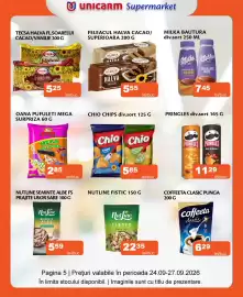 Catalog Unicarm Pagină 7: Pringles div.sort €11,29, Chio chips div.sort €5,85
