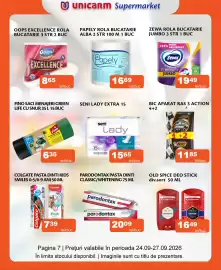 Catalog Unicarm Pagină 9: Bic aparat ras 3 action €11,85, Fino saci menajeri green life cu snur €6,35