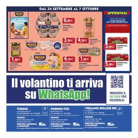 Volantino Docks Cash&Carry Pagina 32: Rio Mare Tonno all'Olio di Oliva €6,99, Simmenthal Classica €5,49