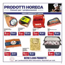 Volantino Docks Cash&Carry Pagina 21: Prosciutto Cotto Pizzaiolo TRINITÀ €3,99, Crudo Stagionato con Cotenna DOLCETTA €9,50