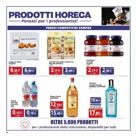 Volantino Docks Cash&Carry Pagina 24: Cornetti Cioccolato, Albicocca MULINO BIANCO €3,17, Lingue di Gatto Vicenzi €6,35