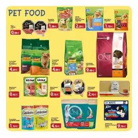 Volantino Docks Cash&Carry Pagina 27: Croccantini per Gatto ONE PURINA €4,79, Crocchette per Cani NUTRISOFT €4,29