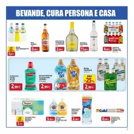 Volantino Docks Cash&Carry Pagina 7: Supermocio Microfibra & Clean Vileda €2,49, Bibite Tassoni €2,99