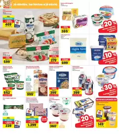 Interspar akciós újság hét 39 Oldal 12: Meggle főzötejszín €399,00, Tolle rögös túró €699,00