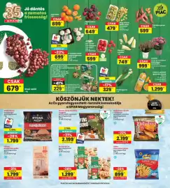 Interspar akciós újság hét 39 Oldal 15: Buitoni pizza €1.299,00, Master Good Fini Dino nuggets €2.199,00