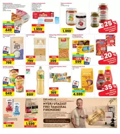 Interspar akciós újság hét 39 Oldal 18: Nestlé gabanapehely-szelet €169,00, Kofa gyöngy alakú levesbetét €399,00