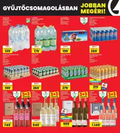 Interspar akciós újság hét 39 Oldal 23: Laposa rosé €1.149,00, S-budget szénsavas üdítőital €179,00