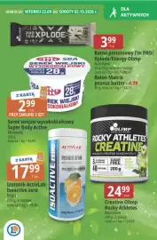 E.Leclerc gazetka Strona 5: Baton proteinowy I'm PRO/Xplode/Energy Olimp Nutrifarm €3,99