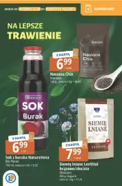 E.Leclerc gazetka Strona 6: Sok z buraka NaturaVena €6,99, Nasiona Chia íntenson €6,99