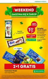 Żabka gazetka Strona 2: WEEKEND W ŻABCE " Monte Shack HAZELNUT WEEKEND ZACZYNA SIĘ W ŻABCE! Monte Snack % Szukaj w lodówce