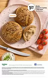 Żabka gazetka Strona 8: nowość 12⁹ Butka pszenno-żytnia z ziarnami 90 g; 14,33 zł/kg żabka Oferta obowiązuje od 25.09 do
