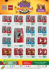Catálogo DB Supermercados Página 1: Felineo €30,09, Ração gato filhote frango/cereais €15,99