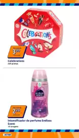 Folheto Action semana 39 Página 2: SNICKERS Twix esers CLEBRATION'S CLEBRATIONS Por unidade 3.99 14.83/kg 4.99 Celebrations