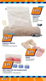 Folheto Action semana 39 Página 9: SSS Por unidade 130X180 CM 2695 Cobertor elétrico Várias cores Com níveis de calor