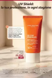 Catalogo Yves Rocher Pagina 19: Yves Rocher UV Shield Multi-Protezione FPS 50+ €22,95