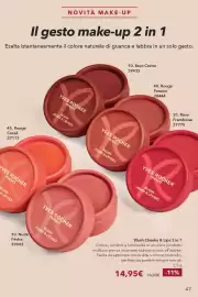 Catalogo Yves Rocher Pagina 47: Blush Cheeks & Lips 2 in 1 Yves Rocher €14,95