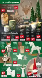 Thomas Philipps Prospekt woche 40 Seite 7: Glasvase Holzstern €9,99, Teelichthaus €2,99