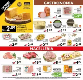 Volantino Maxi Supermercati Pagina 2: Fettine scelte di bovino adulto €18,90, Trancio di lonza di suino €8,65