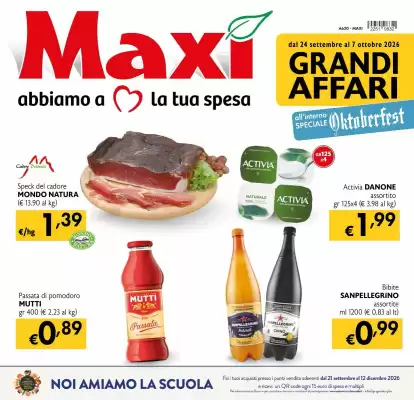Volantino Maxi Supermercati