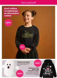 Pepco leták týden 39 Strana 3: Dívčí mikina na Halloween se síťovanými rukávy €180,00, Halloweensky plysak €120,00