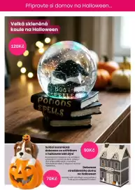 Pepco leták týden 39 Strana 4: Svítící keramická dekorace se zvířátkem v halloweenské dýni €90,00, Koule na Halloween €120,00