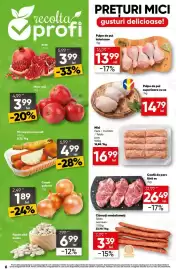 Catalog PROFI săptămâna 39 Pagină 6: Mici Peris / Comtim / Teldo porc €16,99, Mere roșii €3,99
