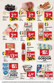 Catalog PROFI săptămâna 39 Pagină 7: Carolii șuncă praga €5,49, Caroli Cârnați Cabanos €10,99