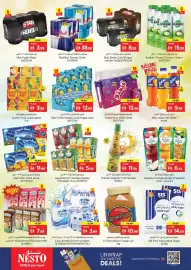 Nesto catalogue Page 5: 6 PCS STAR STAR SODA 6.99 now # 3.99 ENERG 4 Pcs ماء صودا ستار ٦×٣٠٠ مل Star Soda Water 6x300ml Sun