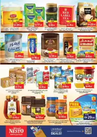 Nesto catalogue Page 6: C THICK Tetley Tetley SMR RED Lipton YELLOW LABEL FINEST TE 36.99 now #24.99 GREEN TEA LEMON MONEY