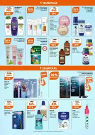 Müller akciós újság hét 40 Oldal 6: Unterweger saunaolaj €1.695,00, Oral-B fogselyem €835,00