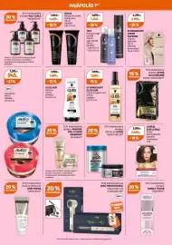 Müller akciós újság hét 40 Oldal 7: Taft hajspray vagy hajlakk €1.245,00, Syoss mélykondicionáló hajbalzsam €1.495,00