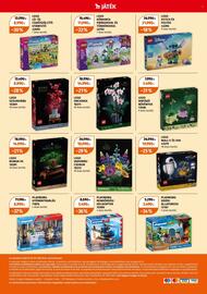 Müller akciós újság hét 40 Oldal 8: LEGO STITCH ÉS FOLTOS 43296 €21.990,00, LEGO BONSAI FA 10281 €14.990,00