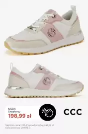 CCC gazetka tydzień 39 Strona 7: Sneakersy Mexx €198,99