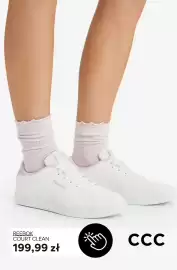 CCC gazetka tydzień 39 Strona 8: Buty Reebok Court Clean €199,99